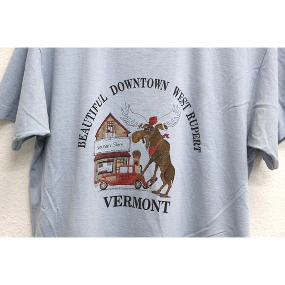 Vintage West Rupert Vermont T Shirt Large - Picture 2 of 8